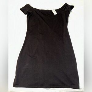 NWT Express Black Mini Dress - Women’s Large